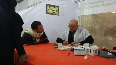 برپایی درمانگاه موکب صاحب الزمان (عج ) - عمود ۸۲۸